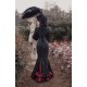 Surface Spell Gothic Lorelei Fish Tail Jacquard Long Skirt